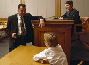 child in court