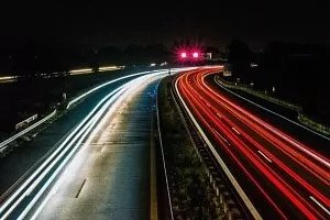 busy freeway in San Diego