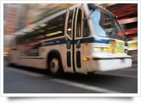 bus on San Diego street