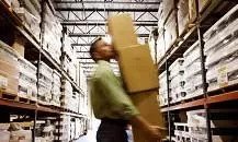 worker carrying boxes