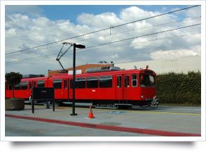 trolley in San Diego
