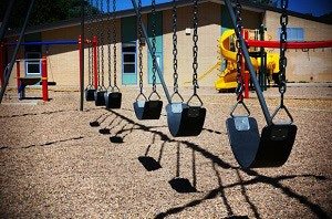 empty swings