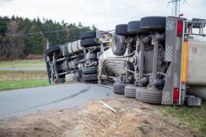 truck accident rollover