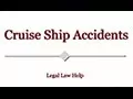 Cruise Ship Accidents