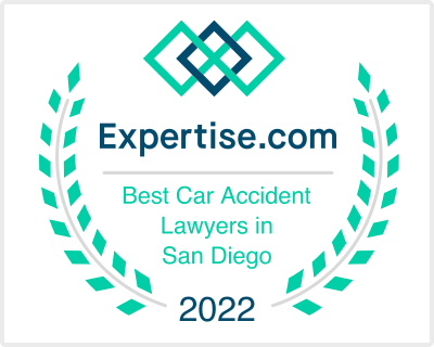Expertise.com Best Car Accident Lawyers in San Diego 2022 Award