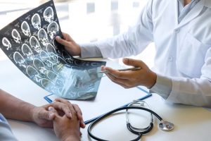 talking to doctor after accident