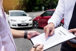 car insurance policy distracted driving accident
