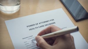 medical power of attorney document