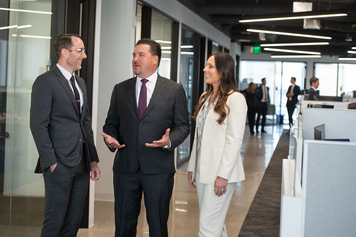 Let's have this one as Attorney Ross Jurewitz standing next to a coworker