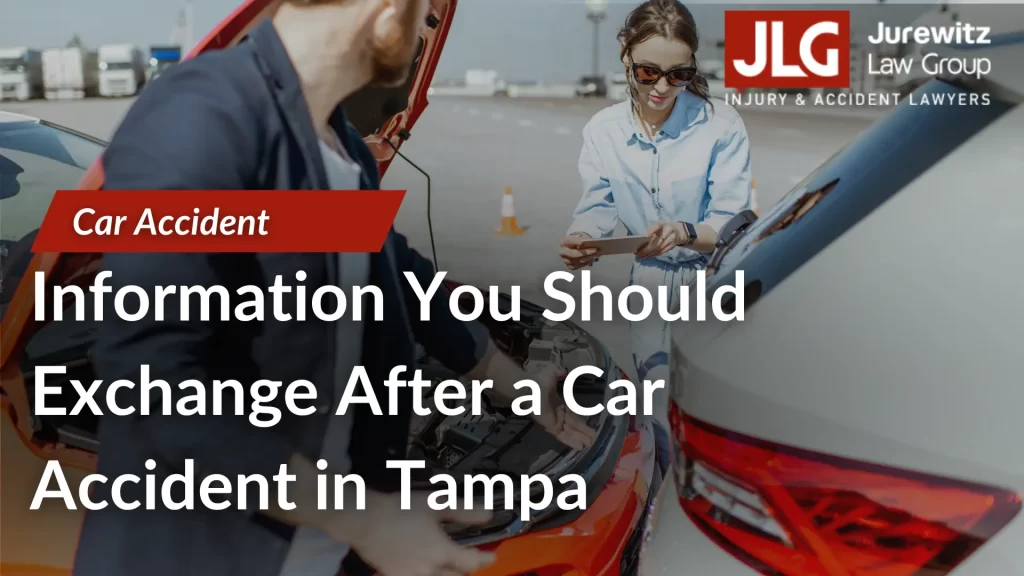 Information You Should Exchange After a Car Accident in Tampa