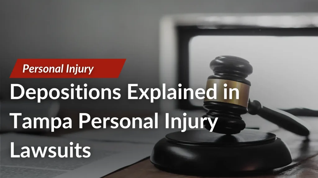 Depositions Explained in Tampa Personal Injury Lawsuits Image